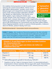 Vitamin C 1000mg + Zink Direct 20 St, 60 g Doppelherz