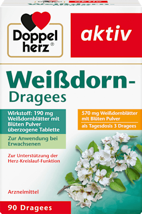 Meidoorn Dragees, 90 stuks