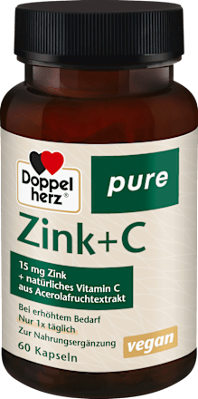 Zink + C Kapseln 60 St, 30 g