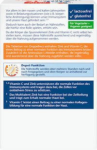 Zink + Histidin + Vitamin C Depot Tabletten 100 St, 108 g
