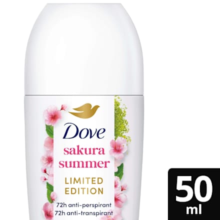 Antitranspirant Deo Roll-on sakura summer Matcha & Cherry Blossom Scent, 50 ml