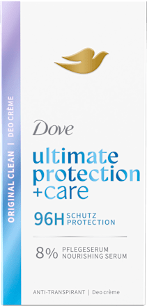 Antitranspirant Deocreme ultimate protection +care original clean, 60 ml