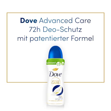 Antitranspirant deodorant spray Advanced Care Original Compressed, 100 ml