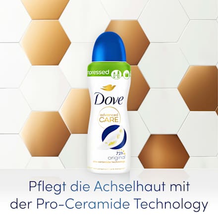 Antitranspirant deodorant spray Advanced Care Original Compressed, 100 ml