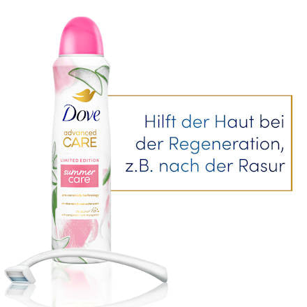 Antitranspirant deodorant spray Advanced Care, Zomerverzorging, 150 ml