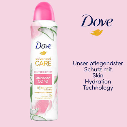 Antitranspirant deodorant spray Advanced Care, Zomerverzorging, 150 ml