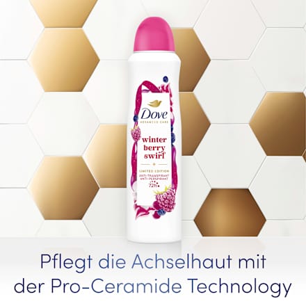 Antitranspirant deodorant spray Advanced Care winter berry swirl, 150 ml