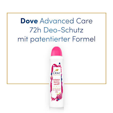 Antitranspirant deodorant spray Advanced Care winter berry swirl, 150 ml