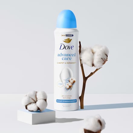 Antitranspirant Deospray Baumwoll- & Meeresmineralienduft, 150 ml