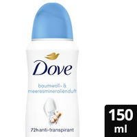 Antitranspirant Deospray Baumwoll- & Meeresmineralienduft, 150 ml