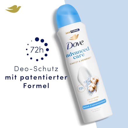 Antitranspirant Deospray Baumwoll- & Meeresmineralienduft, 150 ml