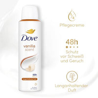 Antitranspirant deodorant spray Vanillegeur, 150 ml