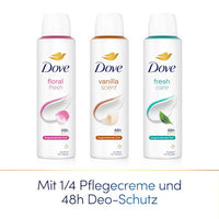 Antitranspirant deodorant spray Vanillegeur, 150 ml