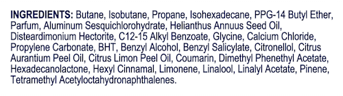 Antitranspirant deodorant spray Vanillegeur, 150 ml