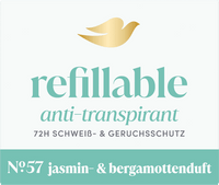 Antitranspirant Deostick Jasmin- & Bergamottenduft, Nachfüllpack, 35 ml
