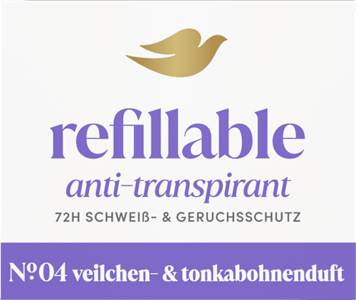 Antitranspirant Deostick Veilchen- & Tonkabohnenduft, Nachfüllpack, 35 ml