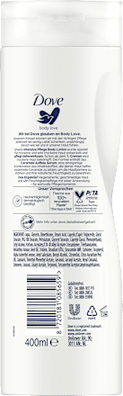 Bodylotion body love intensive Pflege, 400 ml