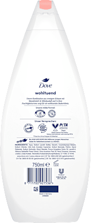 Cremebad Mandelmilch & Hibiskusduft, 750 ml