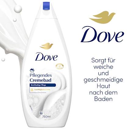 Cremebad Reichhaltige Pflege Original, 750 ml