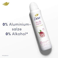 Deospray fresh+care  rose, 150 ml