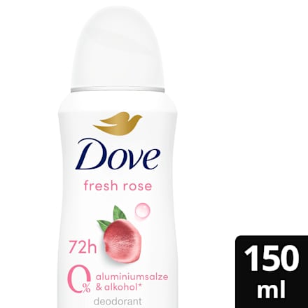 Deospray fresh+care  rose, 150 ml