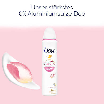 Deospray mit Rosenduft & Zink-Komplex, 150 ml
