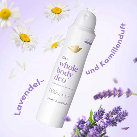 Deospray Whole Body Lavendel & Kamillenduft, 150 ml