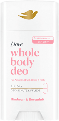 Deostick Whole Body Deo Himbeer- & Rosenduft, 75 ml