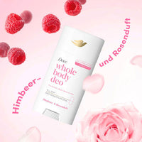 Deostick Whole Body Deo Himbeer- & Rosenduft, 75 ml