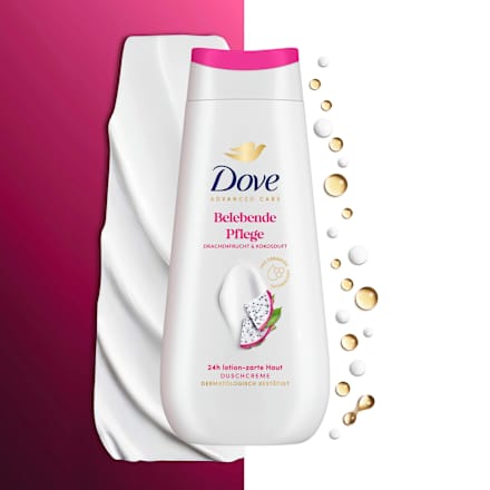 Advanced Care Douchecrème Verkwikkende Verzorging, Drakenfruit &amp; Kokosnootgeur, 225 ml