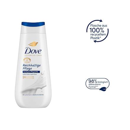 Douchecrème Advanced Care Rich Care, 225 ml