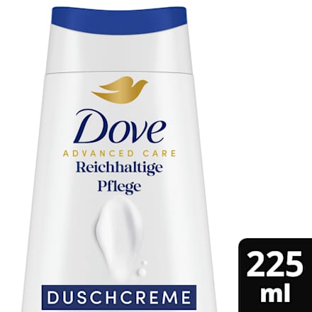 Duschcreme Advanced Care Reichhaltige Pflege, 225 ml