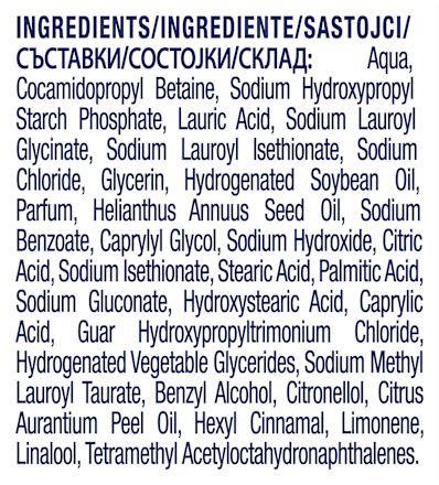 Duschcreme Reichhaltige Pflege, Reisegröße, 55 ml