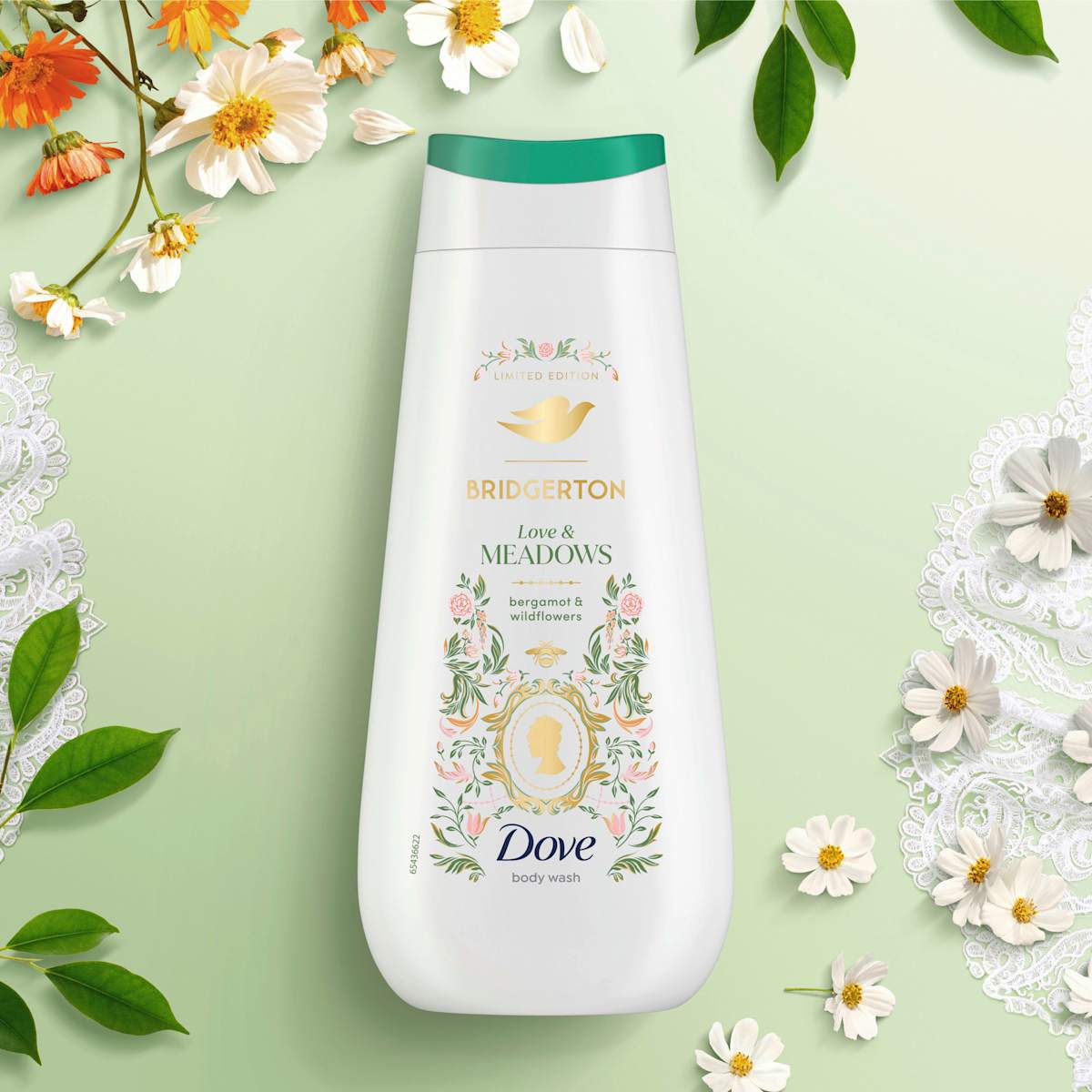 Dove Duschgel Bridgerton Love & Meadows, 225 ml