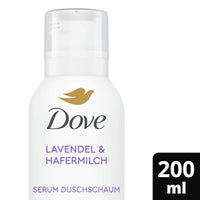 Duschschaum body+mind Lavendel & Hafermilch, 200 ml
