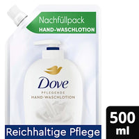 Flüssigseife, pflegende Handwaschlotion, Nachfüllpack, 500 ml