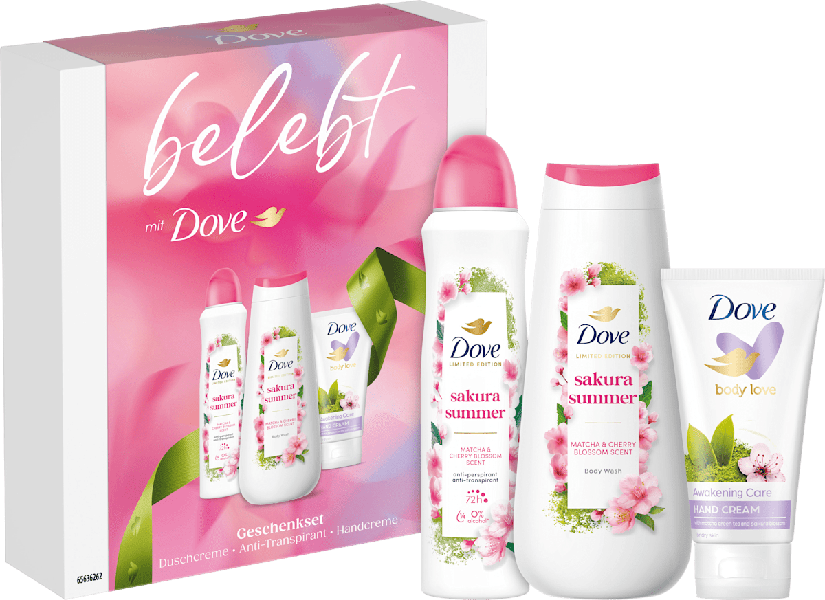 Geschenkset belebt mit Dove 3tlg, 1 St