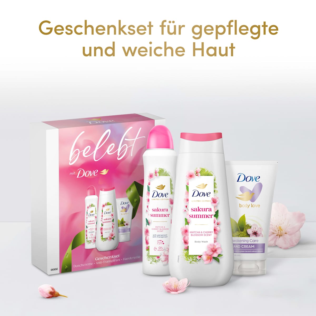 Geschenkset belebt mit Dove 3tlg, 1 St