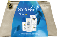 Geschenkset verwöhnt mit Dove Minis + Washbag 3tlg, 1 St