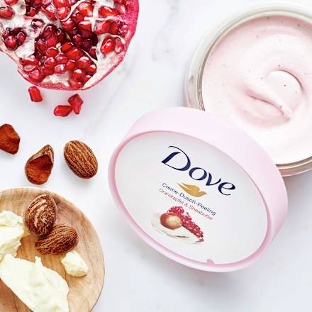 Körperpeeling Granatapfel & Sheabutter, 225 ml