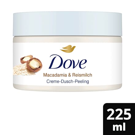 Körperpeeling Macadamia & Reismilch, 225 ml