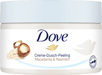 Körperpeeling Macadamia & Reismilch, 225 ml