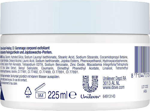 Körperpeeling Macadamia & Reismilch, 225 ml