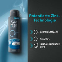 Deodorantspray Clean Comfort met zinkcomplex, 150 ml