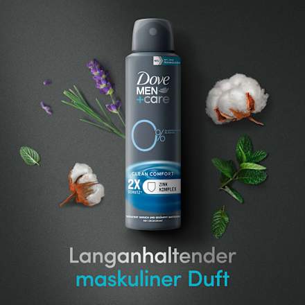 Deospray Clean Comfort mit Zink-Komplex, 150 ml