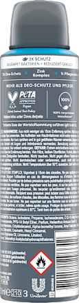 Deospray Clean Comfort mit Zink-Komplex, 150 ml