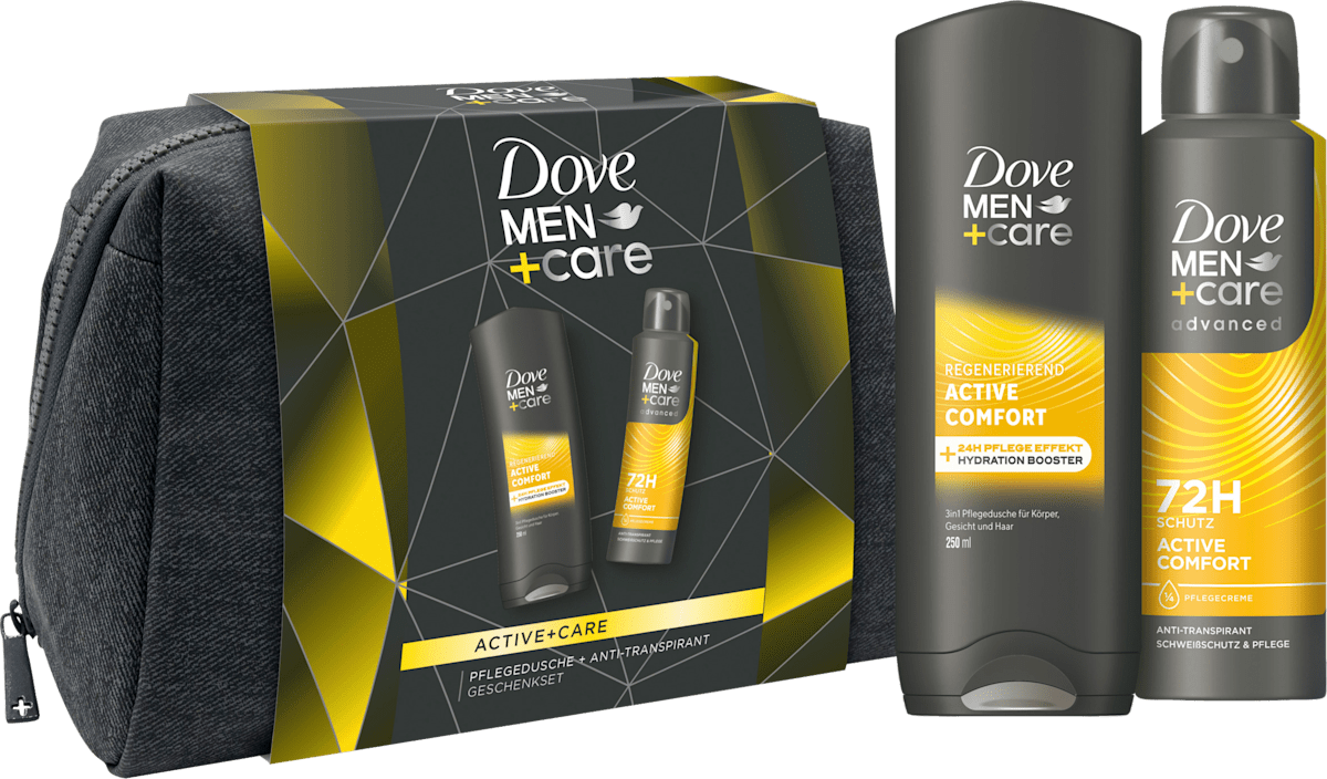 Geschenkset Active+Care Washbag 3tlg, 1 St