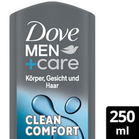 Clean Comfort 3-in-1 douchegel, 250 ml