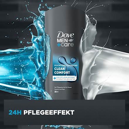 Clean Comfort 3-in-1 douchegel, 250 ml