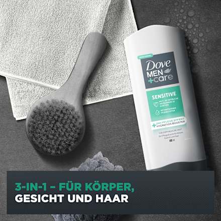 Gevoelige 3-in-1 douchegel, 400 ml